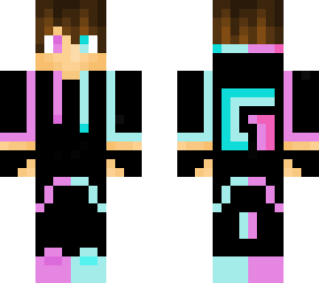 pink and blue boy gamer