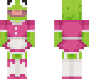 pink maid kermit