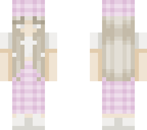 plaid pink hat