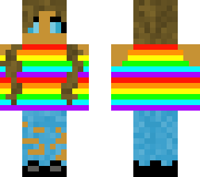 rainbow girl