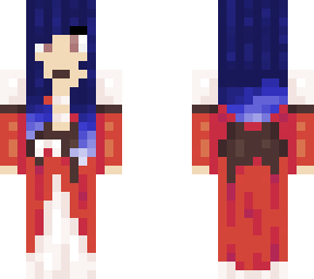 red princess dress
