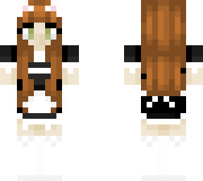 redhead maid dress