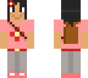 theteaartist pink and red flower shirt (different eyes)