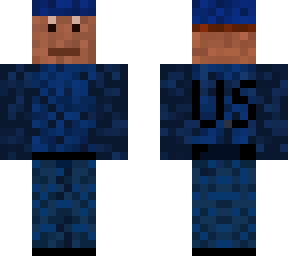 u.s .marine  (blue)