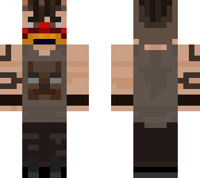 zyberpunk gabriel with oni halfmask redo