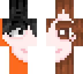 ~ me and cookiesandmint ~ pixel art i suck xd