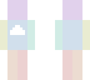 ~dreamy rainbow cloud skin~