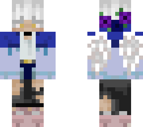 angel boy w/ flower crown