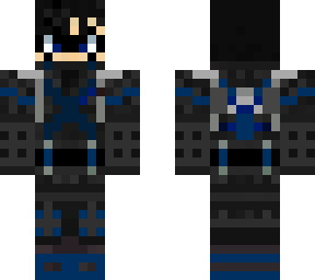 bakugo new suit blue