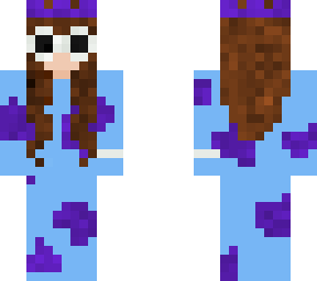 blu and purple blob