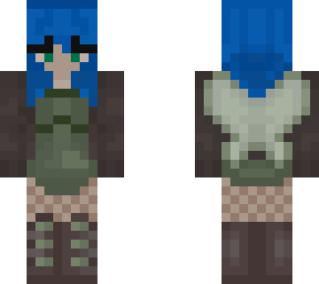 blue hair fairy