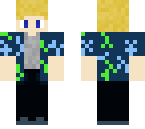 blue hawaiian shirt