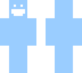 blue man