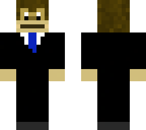 blue suit monke