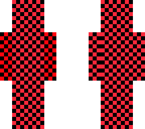 checker board (black and red)