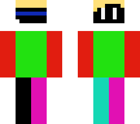 colorful man
