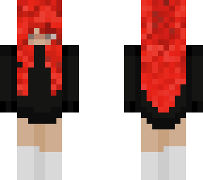 cute red haired egirl