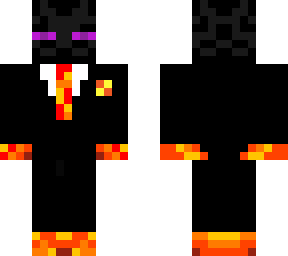 enderman fire suit