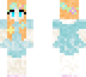 flower crown girl edit