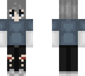 girl with ripped jeans