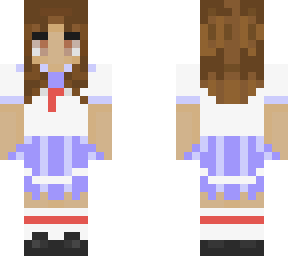 haley in schoolgirl outfit