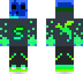 neon gamer slime
