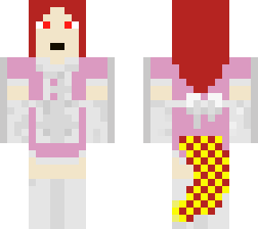 nightmare from the jade smp in a maid dress