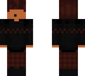 plaid basic red and black boy