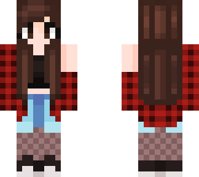 plaid girl