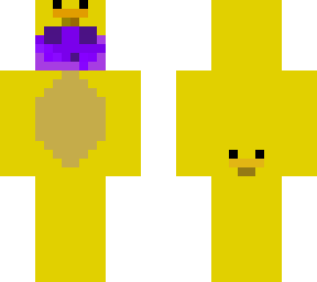 purple slime yellow duck