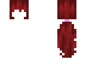 red/brown ponytail hair base