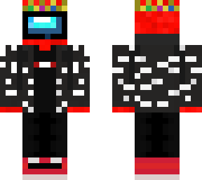 red drip with crown