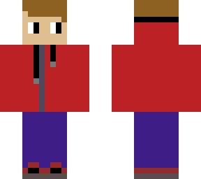 red hoodie boy