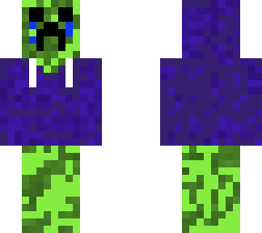 sad creeper in hoodie