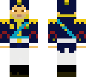 san martin libertador (con gorro y medallas de colores y todos los detalles)