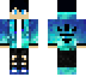 sea blue boy with hoodie addidas 2