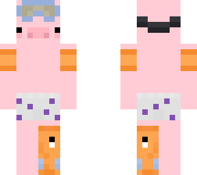 swimmin pig