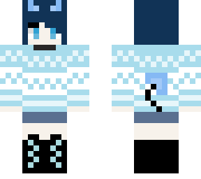 vix in a christmas sweater