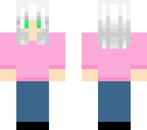 white hair