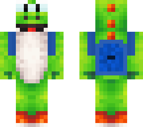 yoshi with a school bag