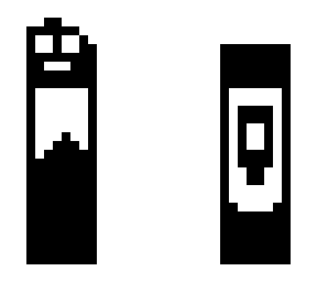 black and white entity