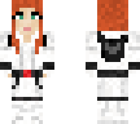 black widow white suit
