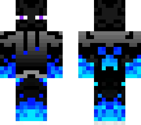 blue burn enderman
