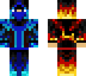 blue flame ninja