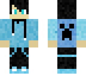 blue man