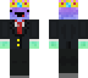 derp in suit with crown