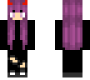 fieletowy demon