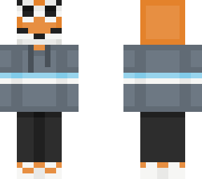 fox with clout glasses