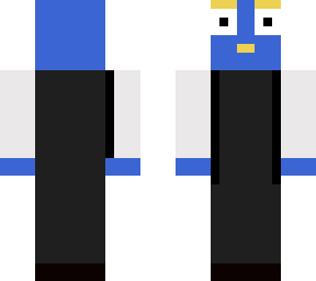 good pablo blue bird in clothes