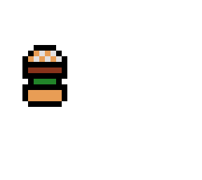 hamburger pixel art